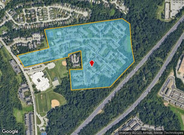  6731 Old Waterloo Rd, Elkridge, MD Parcel Map