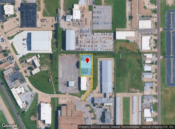  2179 Industrial Blvd, Norman, OK Parcel Map