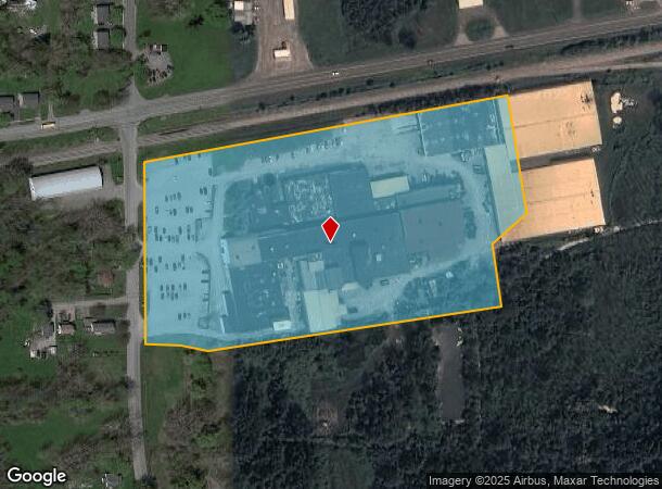  3959 Bates Rd, Medina, NY Parcel Map