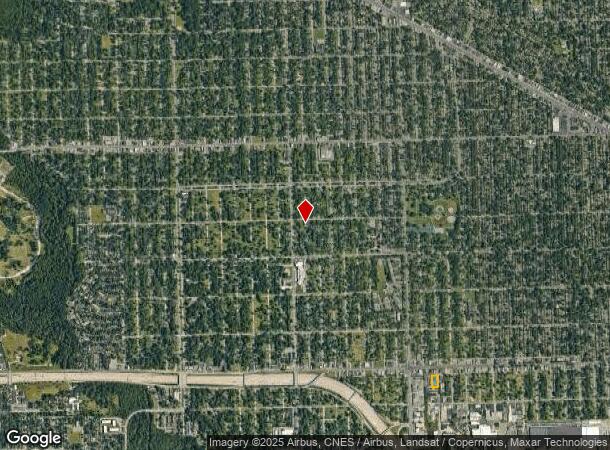  13801 Auburn St, Detroit, MI Parcel Map