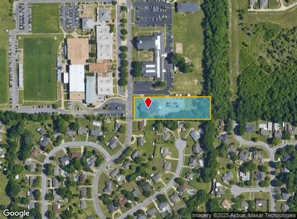  1801 E Trinity Blvd, Montgomery, AL Parcel Map