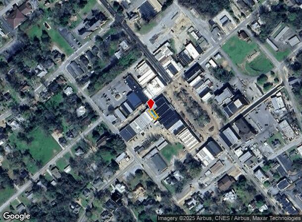 101 Trinity St, Abbeville, SC Parcel Map