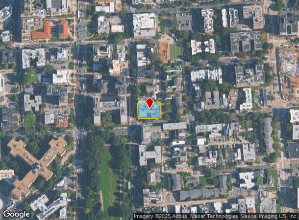 1475 Euclid St Nw, Washington, DC Parcel Map