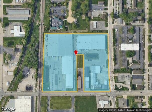  606 E Murdock Ave, Oshkosh, WI Parcel Map