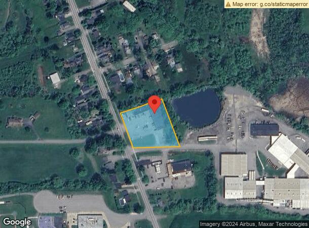  24 Maple Ave, Bloomfield, NY Parcel Map