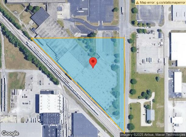  1400 N Fruitridge Ave, Terre Haute, IN Parcel Map