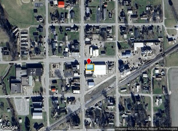 3 S Perry St, Medora, IN Parcel Map