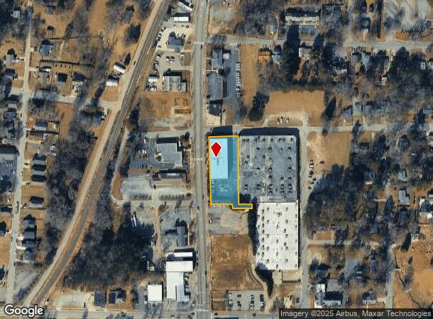 134 N Main St, Fuquay Varina, NC Parcel Map