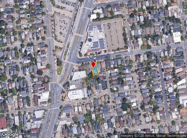  1912 Woolsey St, Berkeley, CA Parcel Map