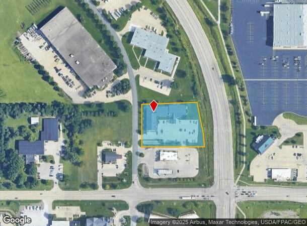 5818 Nordic Dr, Cedar Falls, IA Parcel Map