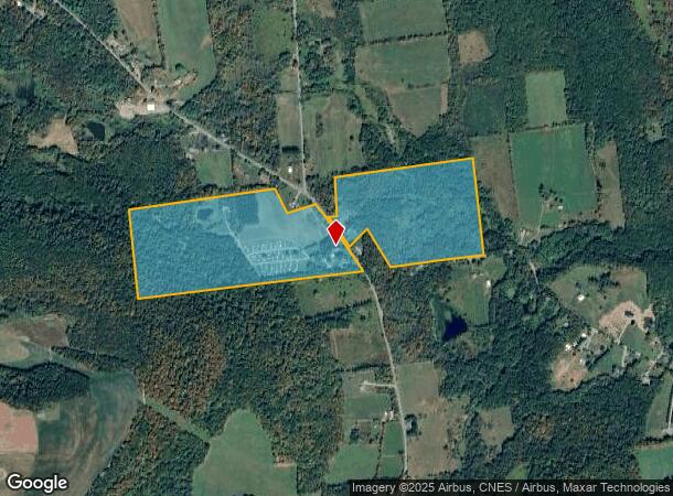  1575 Belmont Tpke, Waymart, PA Parcel Map