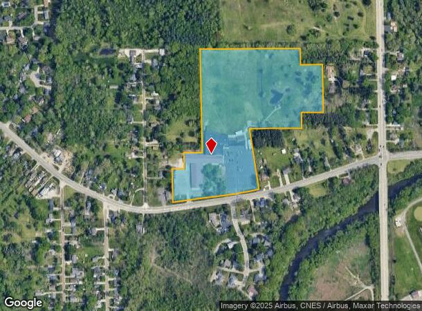  5140 Flushing Rd, Flushing, MI Parcel Map