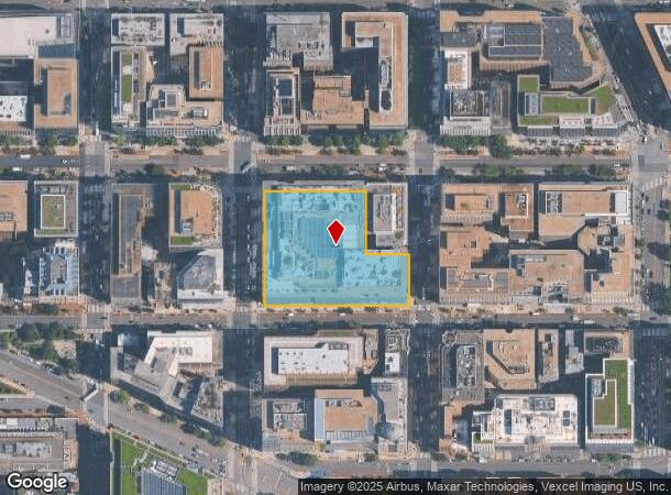 1835 I St Nw, Washington, DC Parcel Map