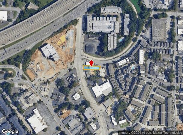  2055 Piedmont Rd Ne, Atlanta, GA Parcel Map