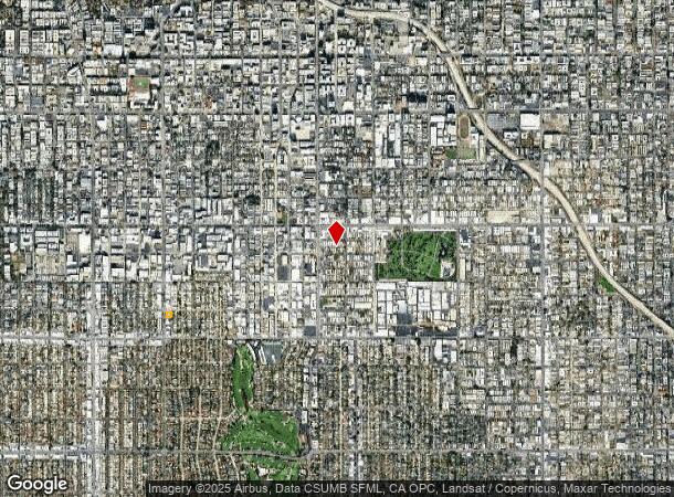  752 N Highland Ave, Los Angeles, CA Parcel Map