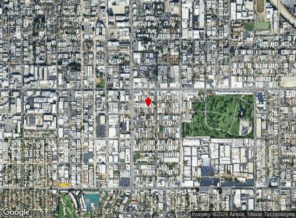  708 Seward St, Los Angeles, CA Parcel Map