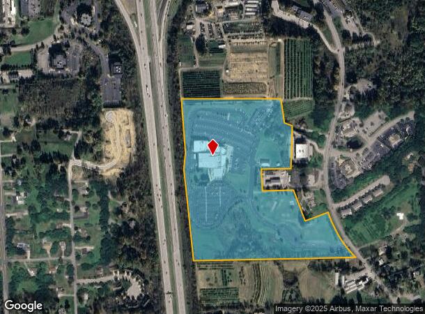  2551 Brandt School Rd, Wexford, PA Parcel Map