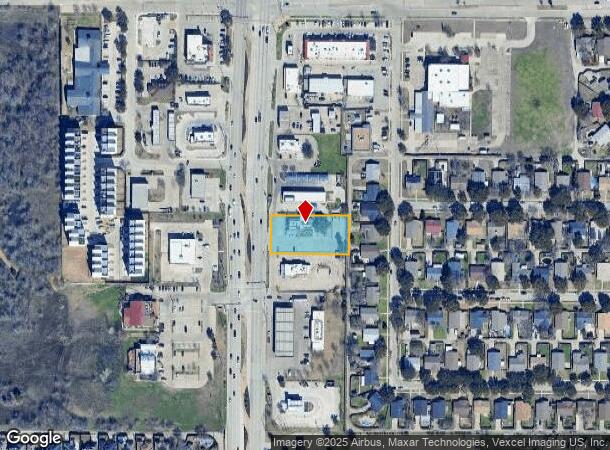 4904 Main St, The Colony, TX Parcel Map