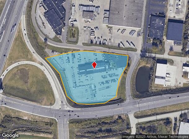 10381 Glendale Milford Rd, OH Parcel Map