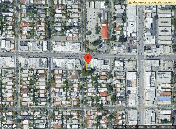  7174 Melrose Ave, Los Angeles, CA Parcel Map