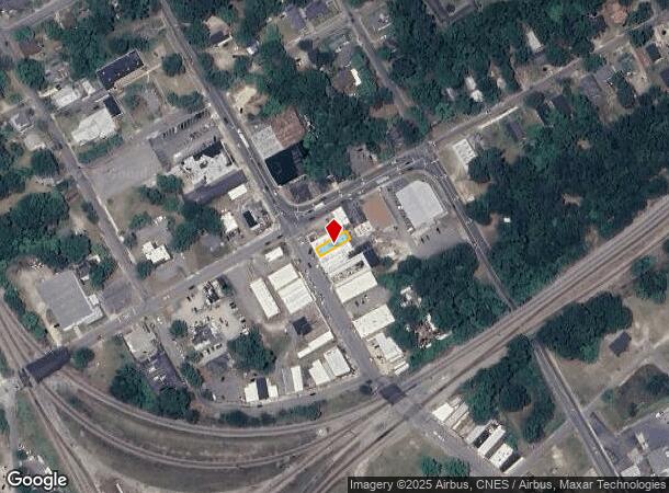 34 W Hamlet Ave, Hamlet, NC Parcel Map