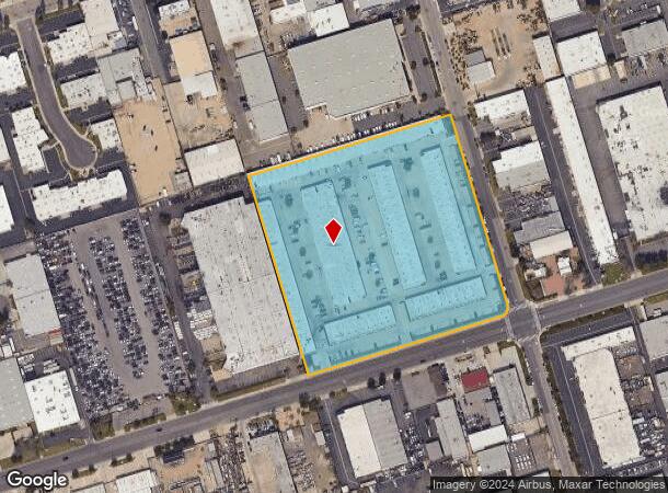  2905 E Miraloma Ave, Anaheim, CA Parcel Map