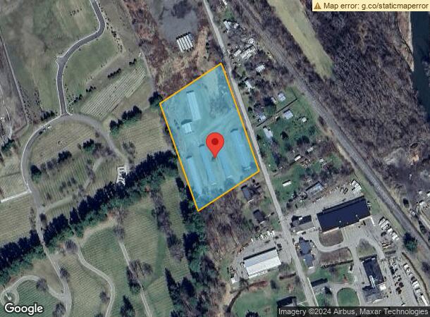  7205 Longwell Ln, Bath, NY Parcel Map