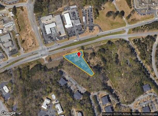  3021 Atlanta Hwy, Athens, GA Parcel Map