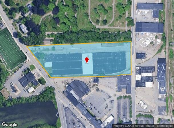  150 Grove St, Worcester, MA Parcel Map
