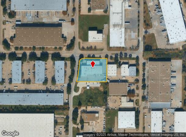 1414 Post N Paddock St, Grand Prairie, TX Parcel Map