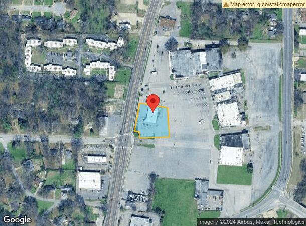  3166 Thomas St, Memphis, TN Parcel Map