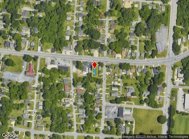 2010 E Green Dr, High Point, NC Parcel Map