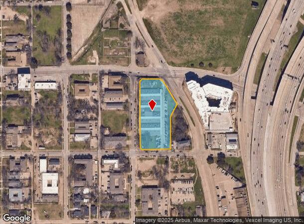  808 N Ewing Ave, Dallas, TX Parcel Map