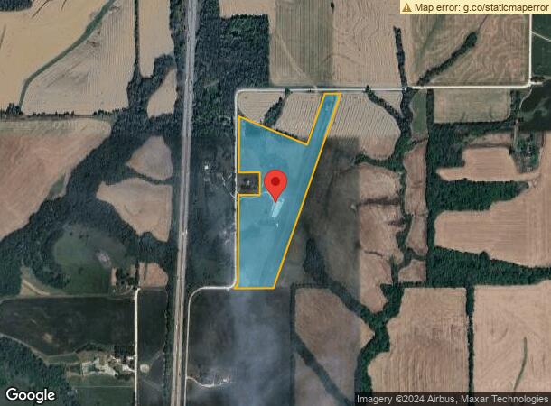  21815 Oil Well Rd, Dearborn, MO Parcel Map