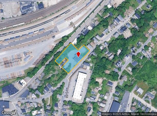  53 Norfolk St, Worcester, MA Parcel Map