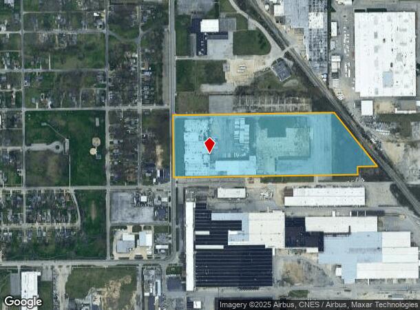 2525 S Coliseum Blvd, Fort Wayne, IN Parcel Map