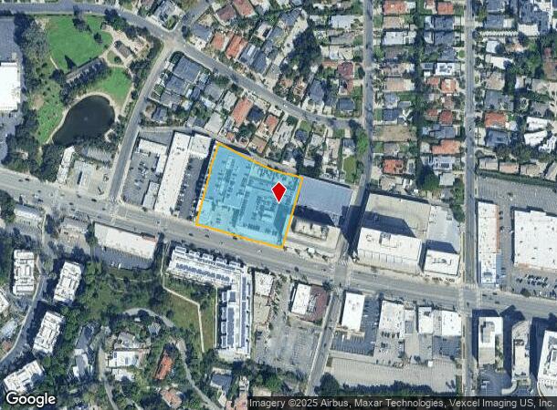  16721 Ventura Blvd, Encino, CA Parcel Map