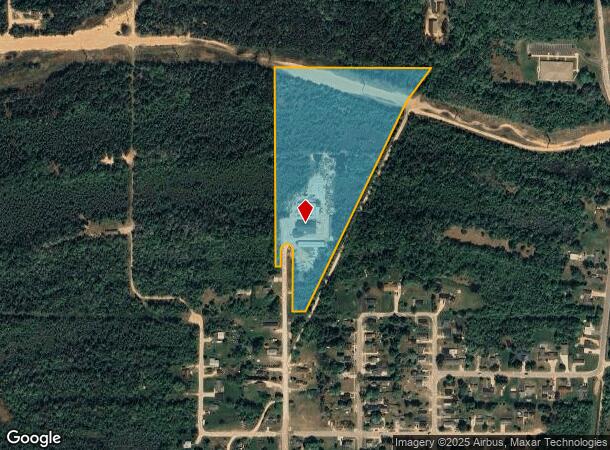  600 N Houghton Ave, Manistique, MI Parcel Map