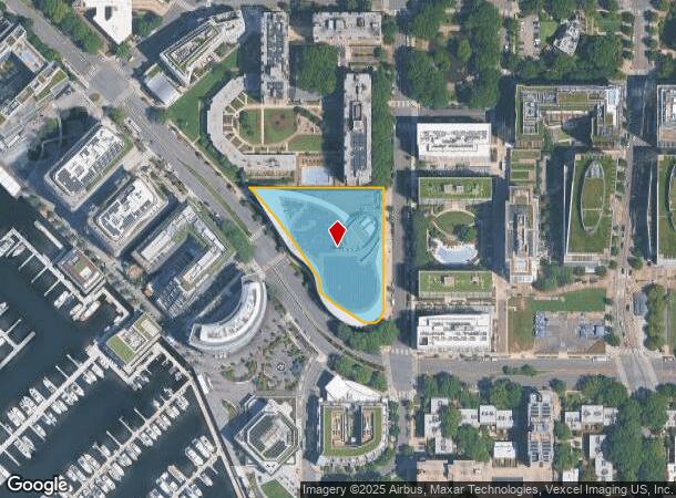 1101 6Th St Sw, Washington, DC Parcel Map