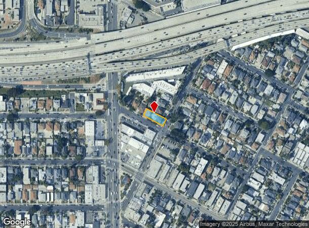 2119 S Union Ave, Los Angeles, CA Parcel Map