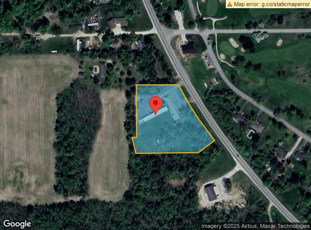  1729 Hudson Rd, Hillsdale, MI Parcel Map