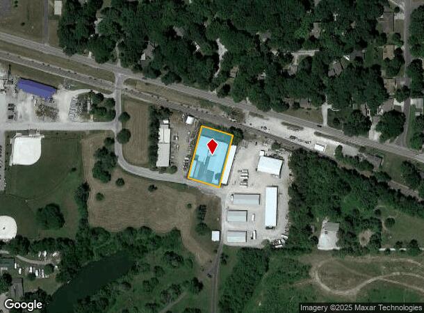  602 Hickory St, Mahomet, IL Parcel Map