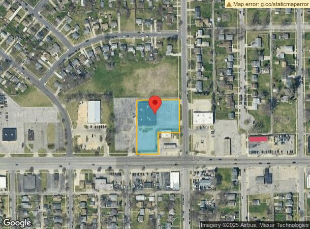  323 S Sheridan St, South Bend, IN Parcel Map