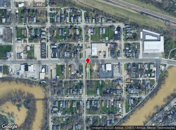  1241 W Main St, Fort Wayne, IN Parcel Map
