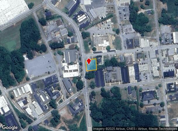 269 W Laurens St, Laurens, SC Parcel Map