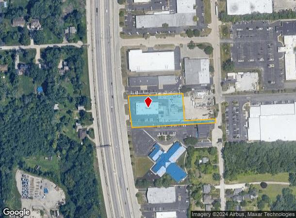  968 S Riverside Dr, Elmhurst, IL Parcel Map