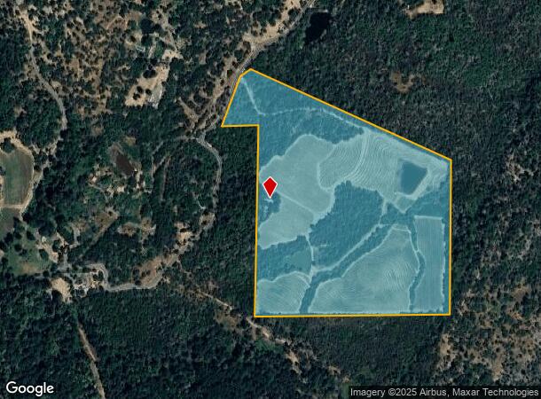 1540 Howell Mountain Rd, Angwin, CA Parcel Map