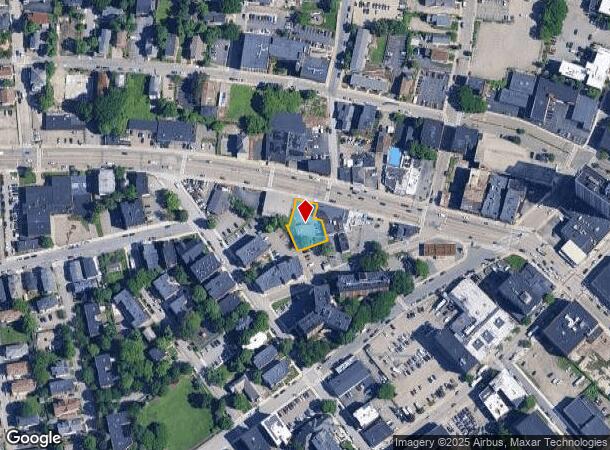 64 Chandler St, Worcester, MA Parcel Map