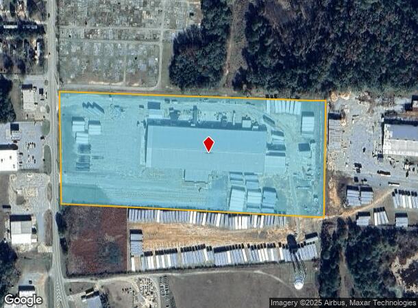  603 S Broad St, Ellaville, GA Parcel Map