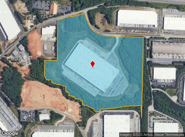 685 Hartman Rd, Austell, GA Parcel Map